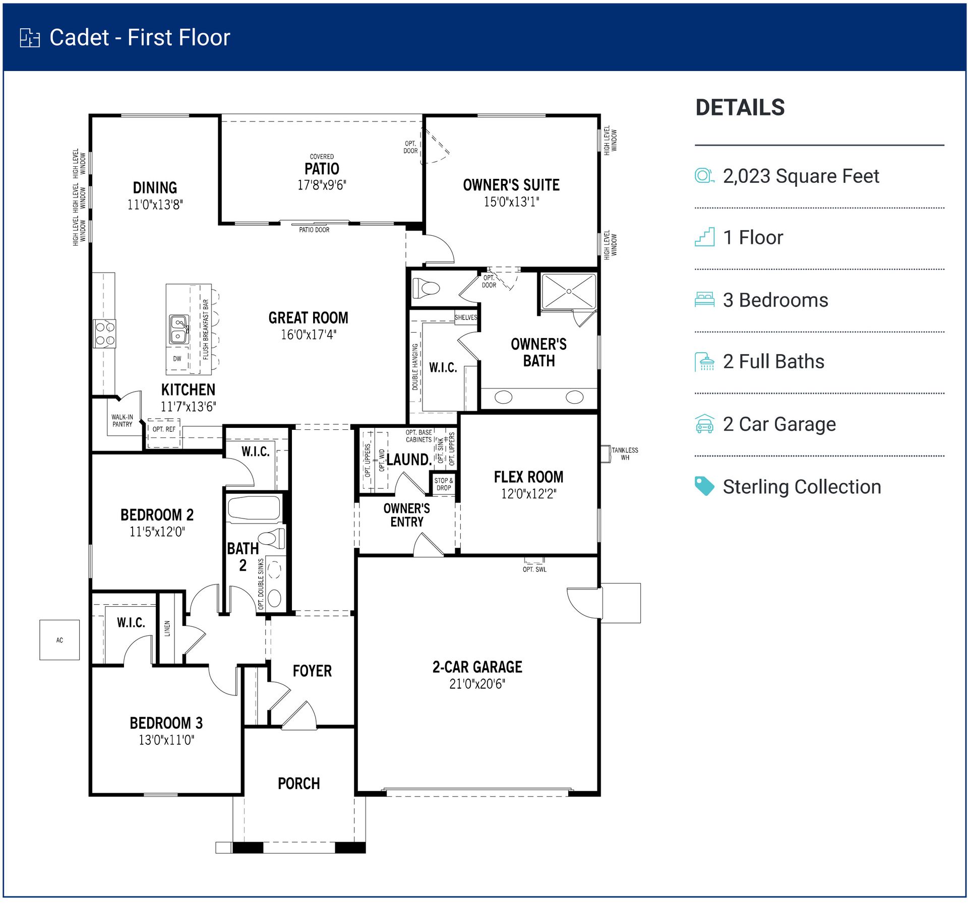 Cadet Floorplan