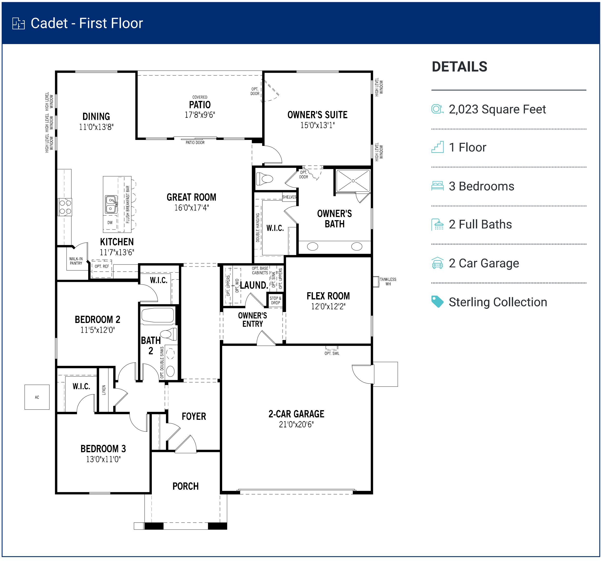 Cadet Floorplan