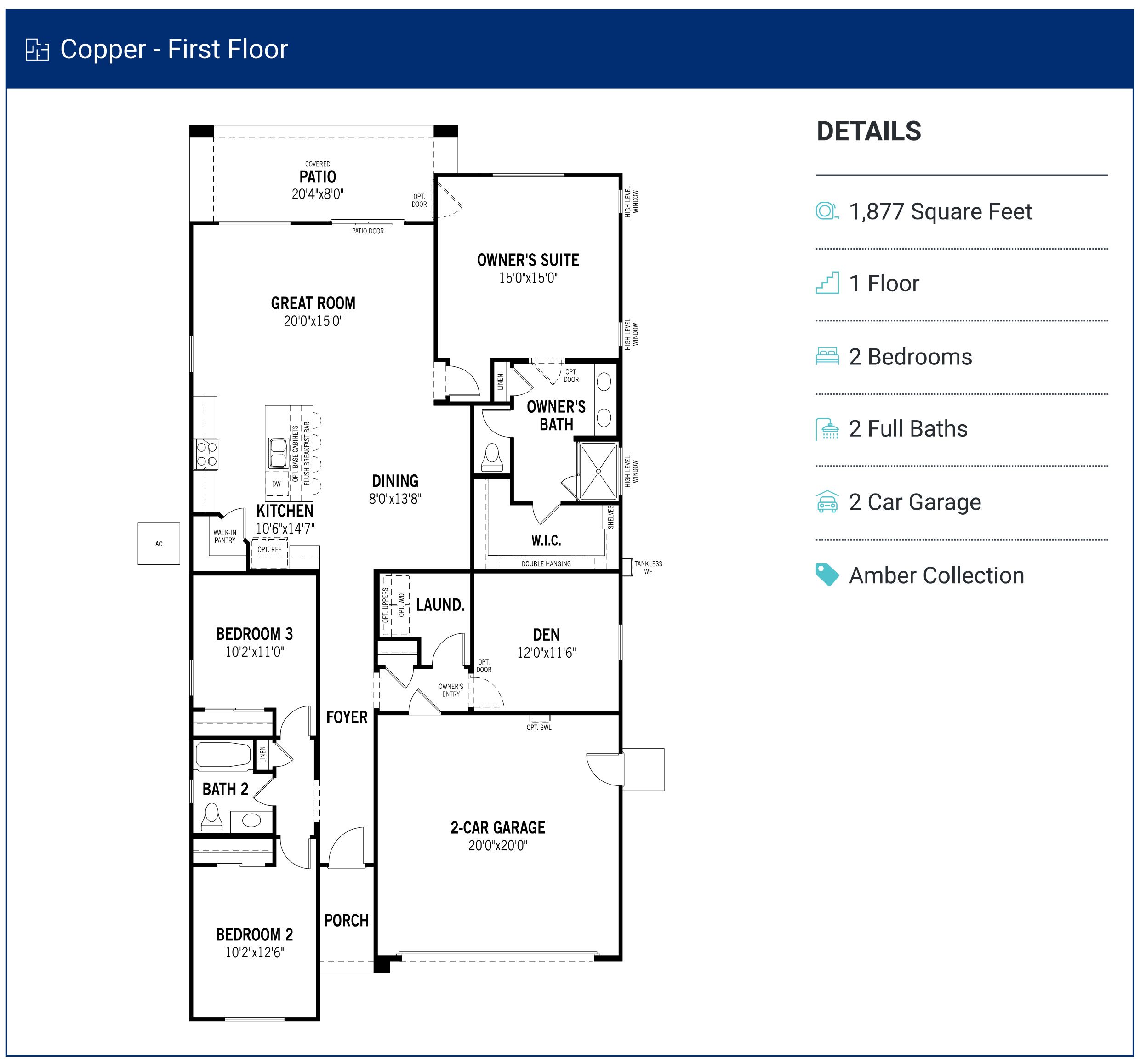 Copper Floorplan