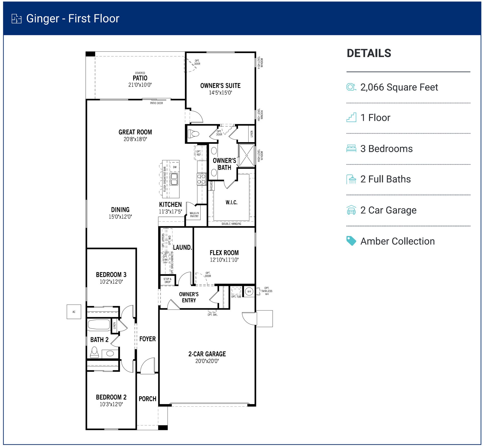 Ginger Floorplan