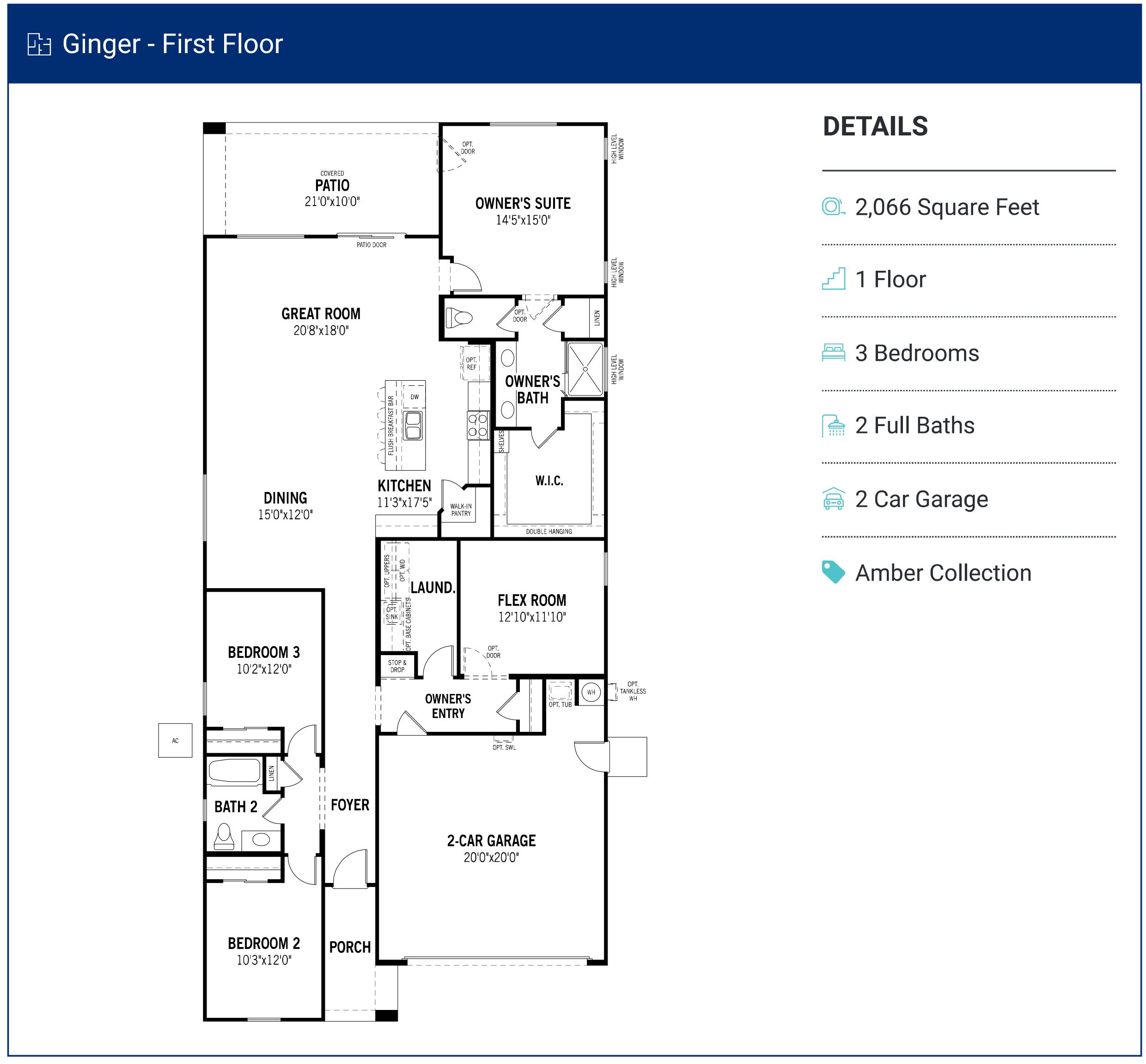 Ginger Floorplan