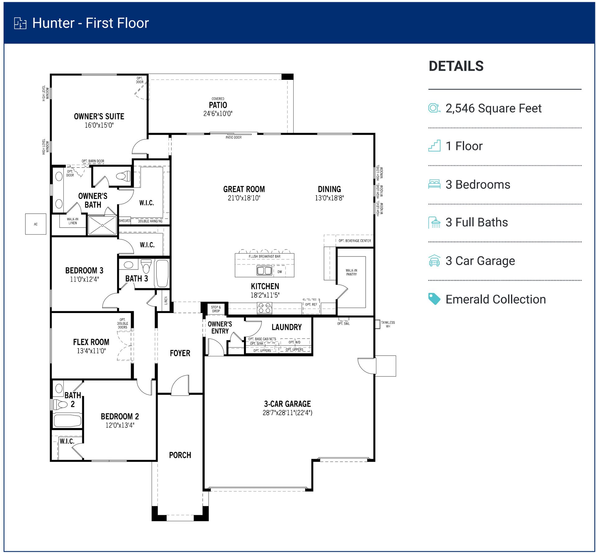 Hunter Floorplan
