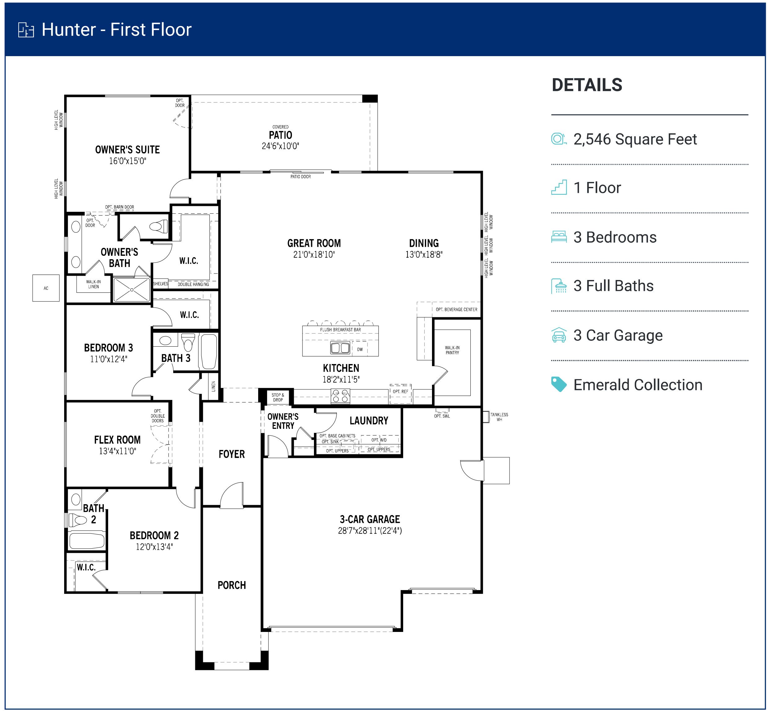 Hunter Floorplan
