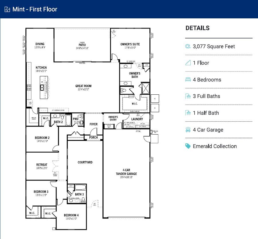 Mint Floorplan