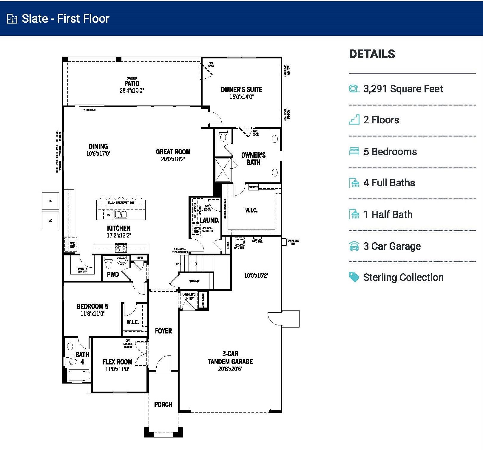 Slate Floorplan