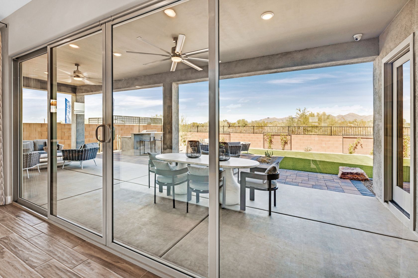 View to Backyard