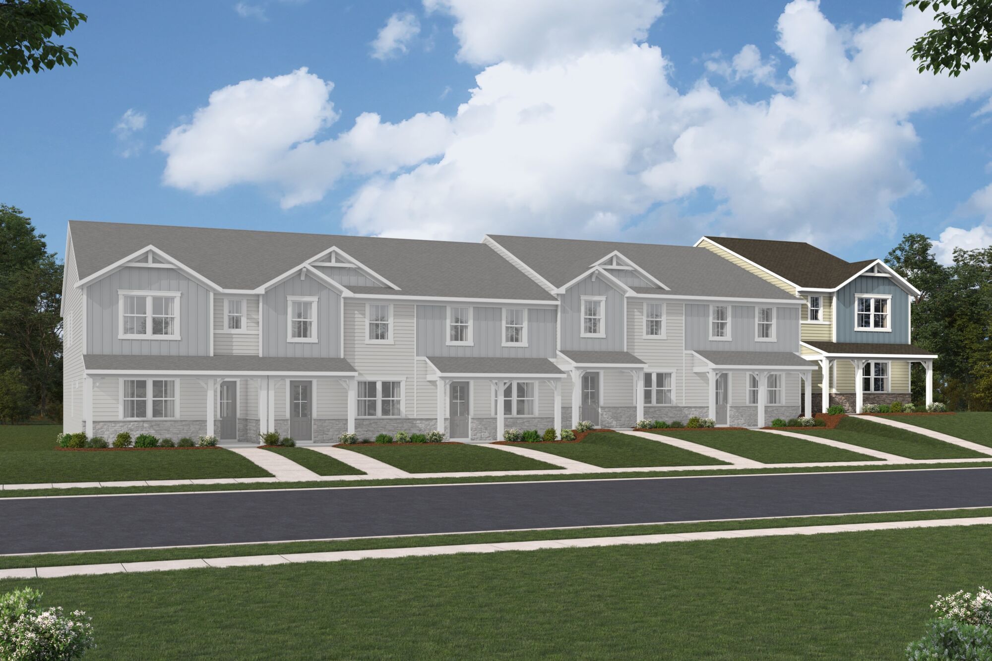 Grifton - The Townes at Westfall: Gastonia, North Carolina - Mattamy Homes