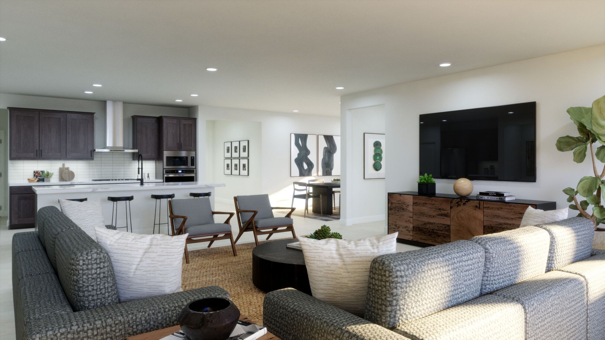 Greatroom (alt view) - Virtual Photo