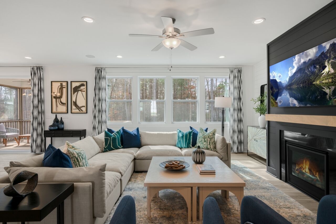 Great Rooms made for gathering - Prescott Model Home