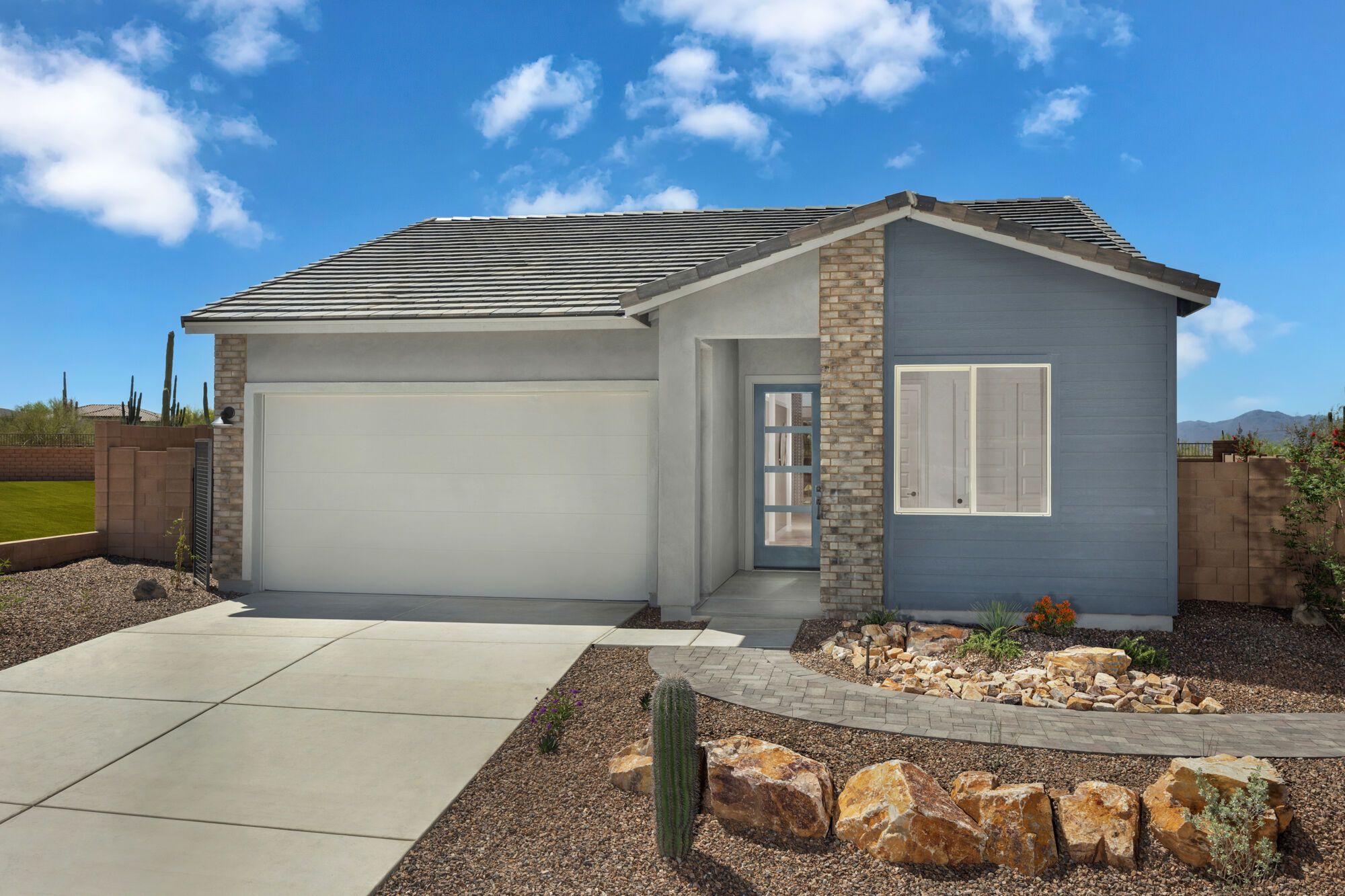 Copper Model Home Front - Day