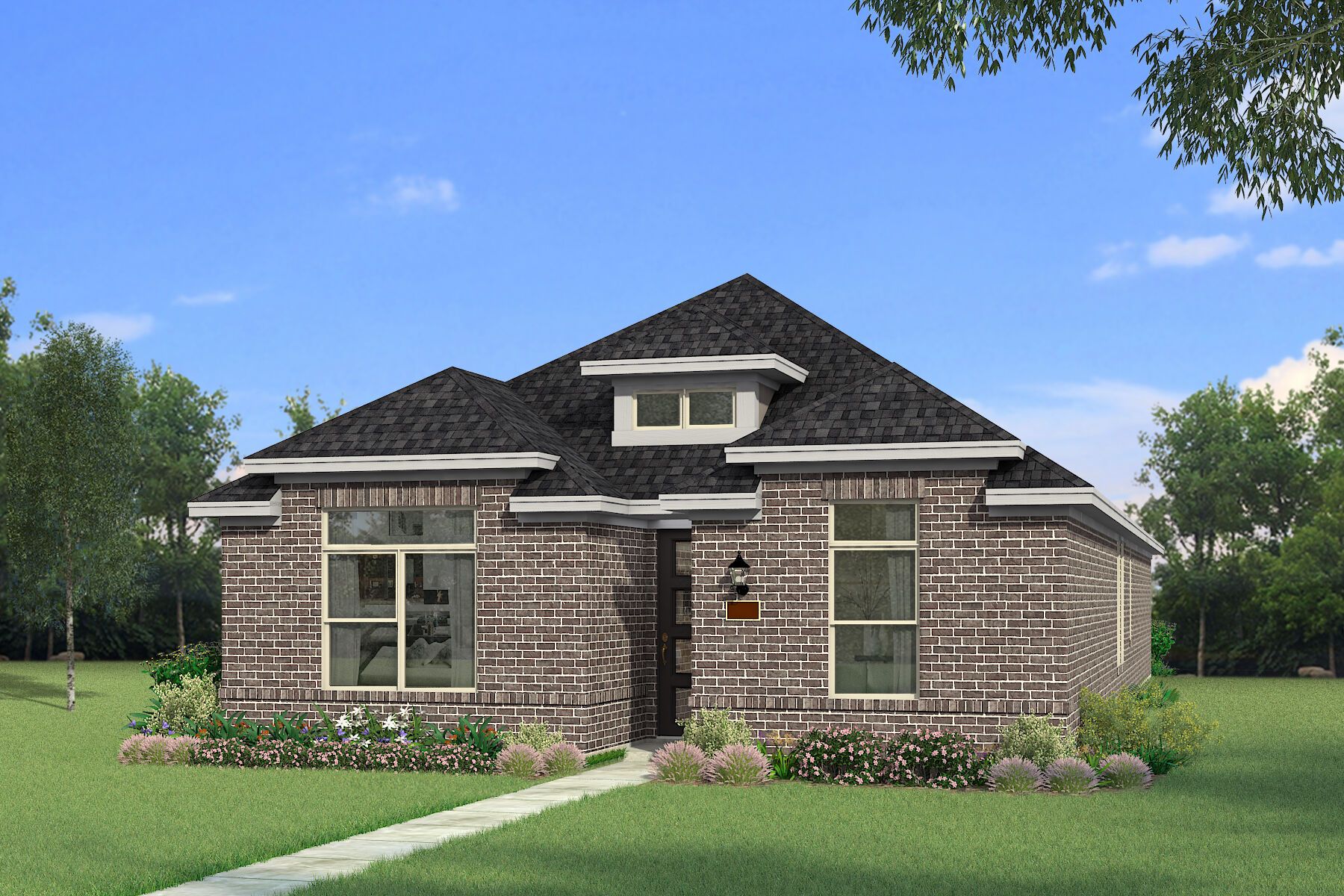 The Angelina - Modern Prairie Elevation