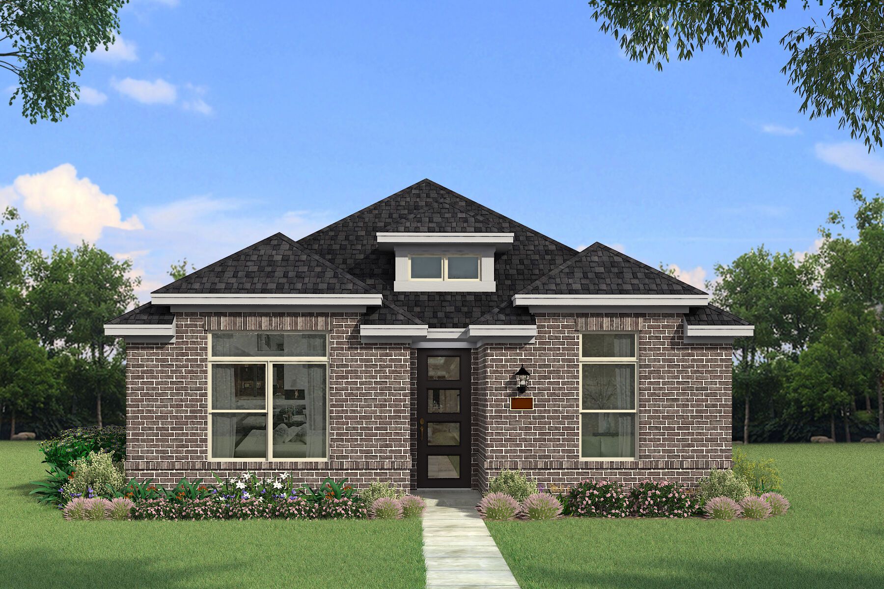 The Angelina - Modern Prairie Elevation