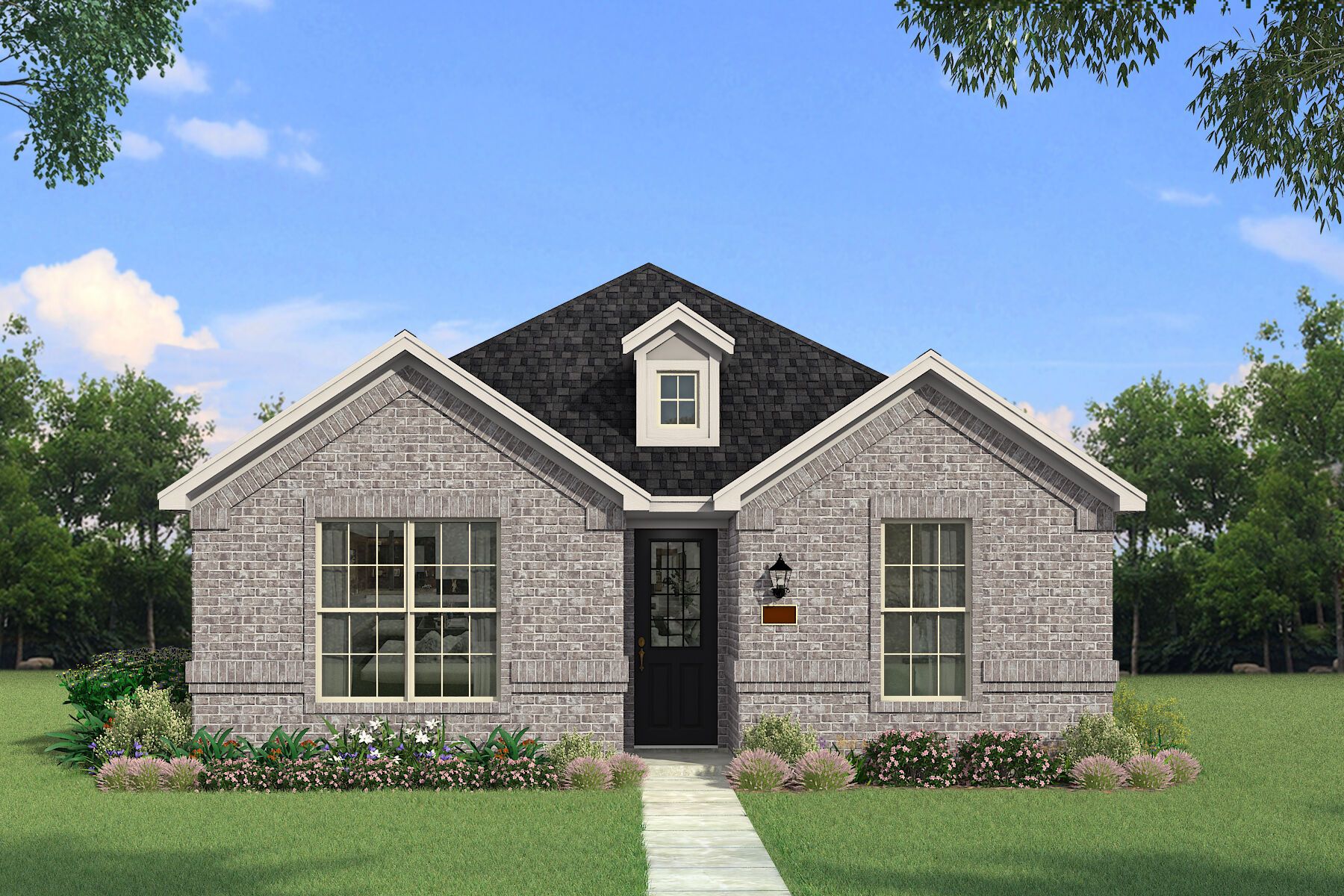 The Angelina - Traditional Elevation