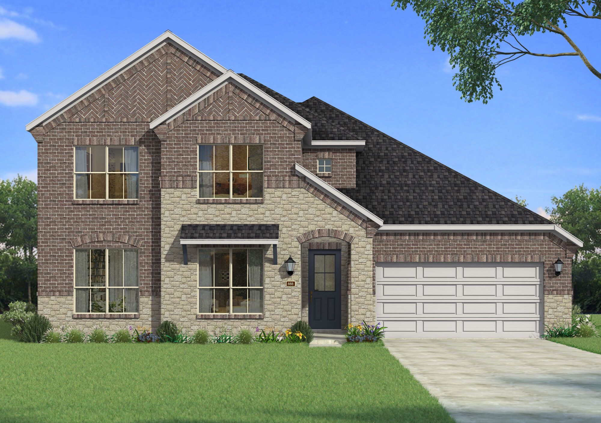 Polermo - Sutton Fields: Aubrey, Texas - Mattamy Homes