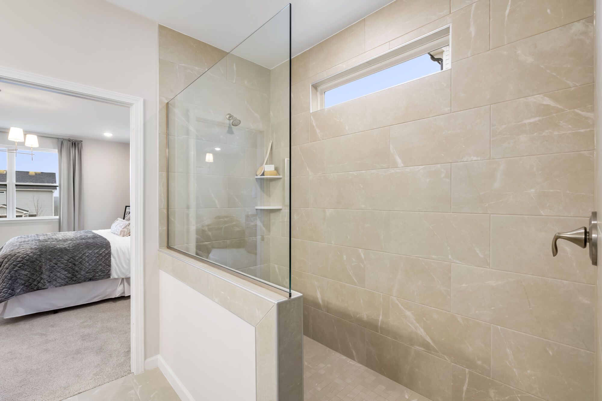 Model Home - Owner's Bath with Super Shower