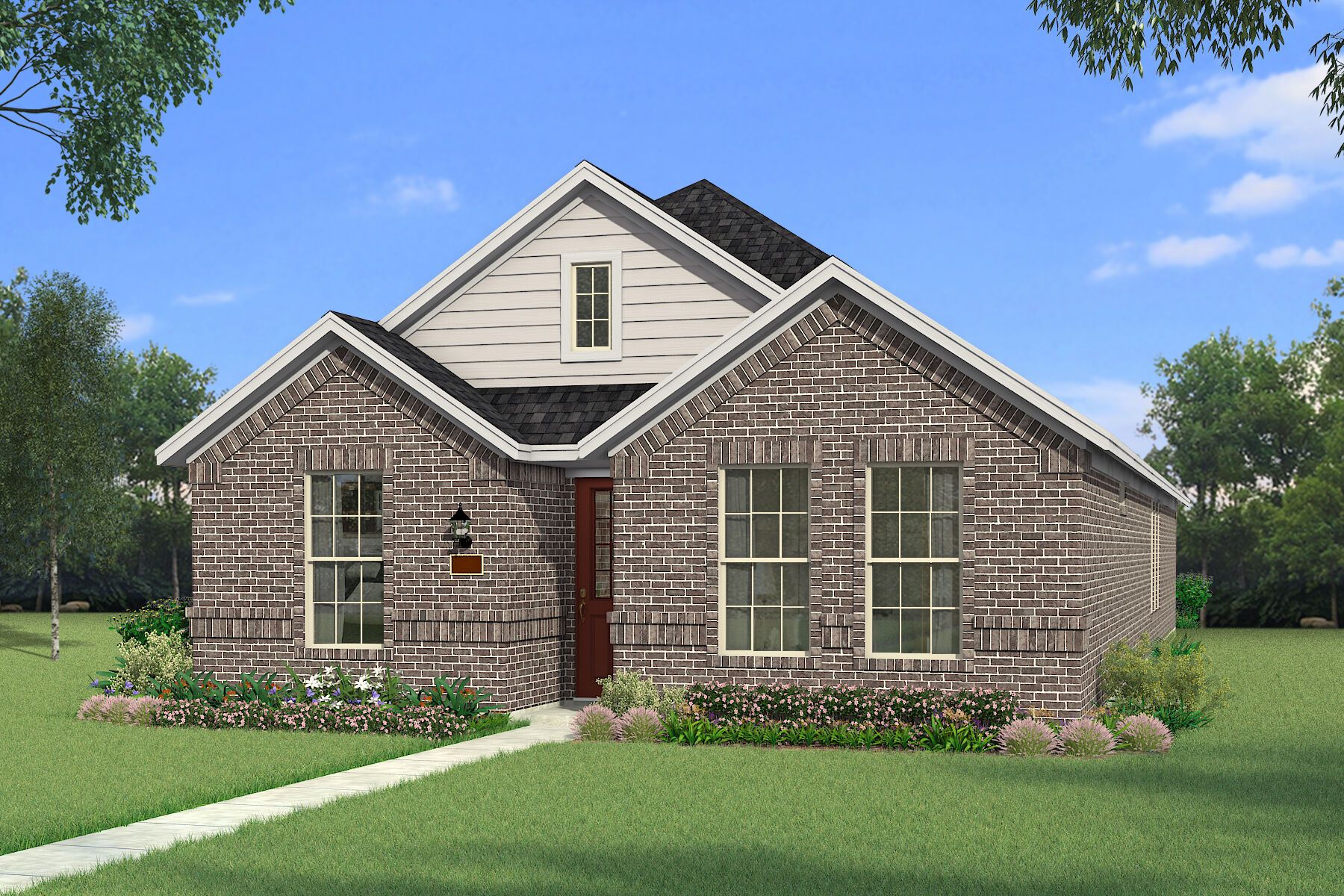 The Barton - Traditional Elevation