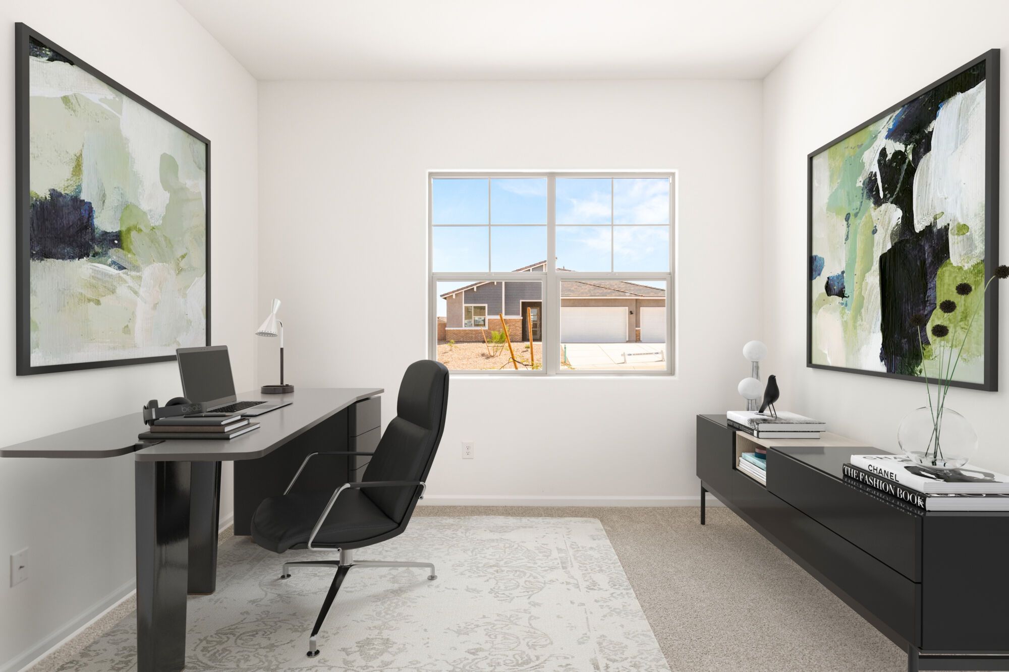 Office - Virtually Staged