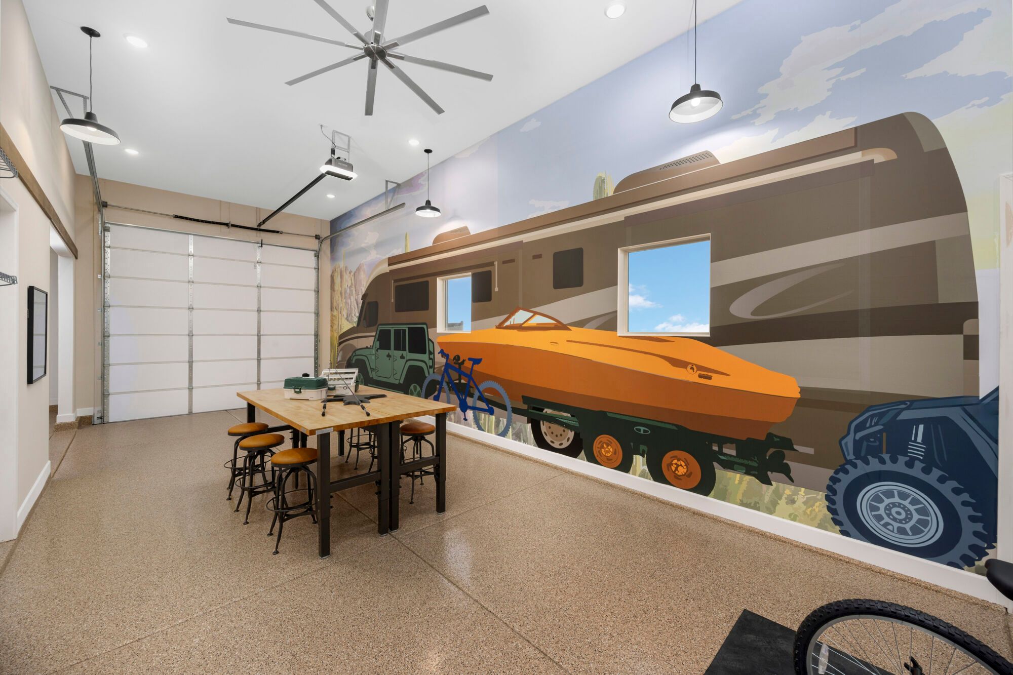 Marigold Model RV Garage