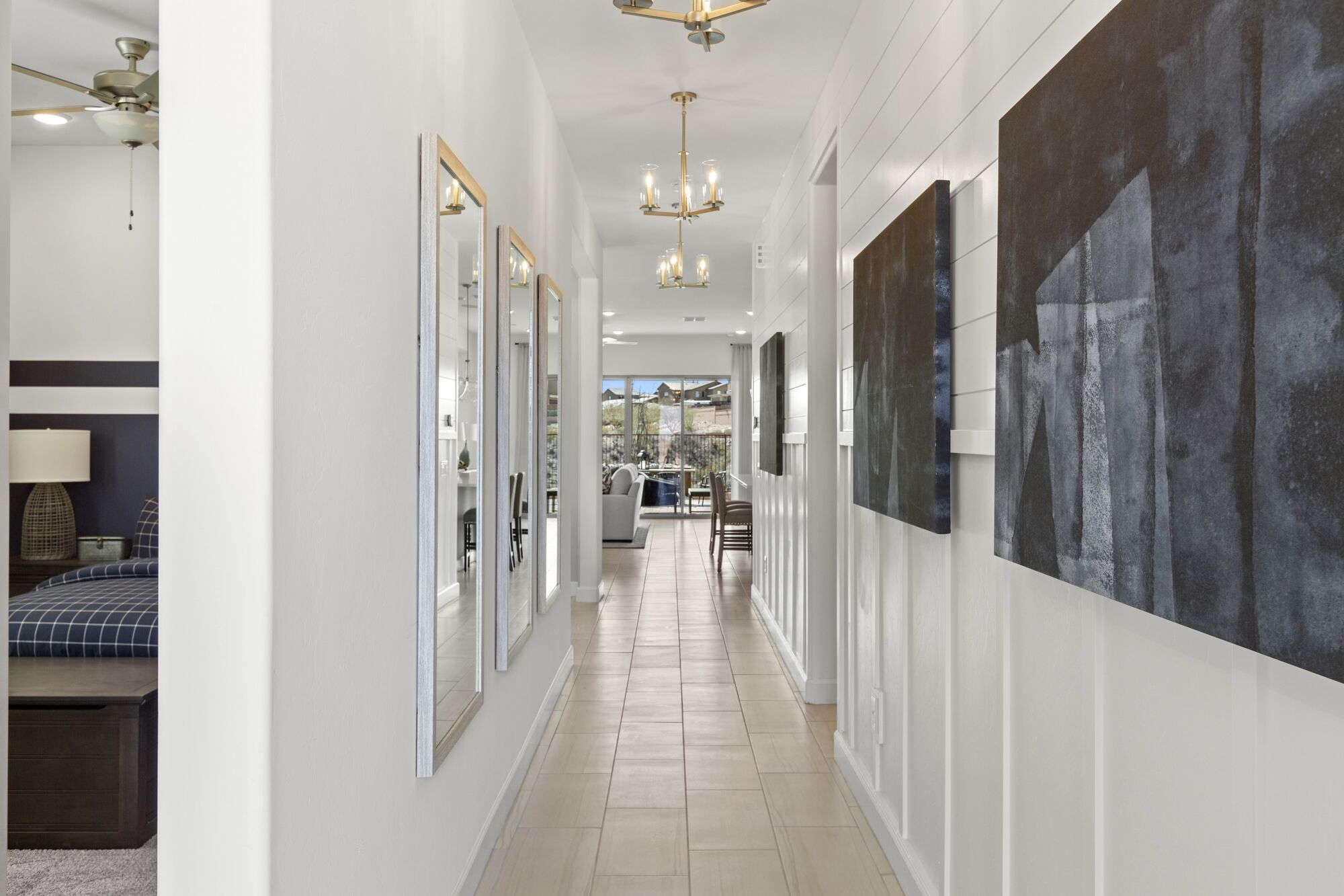Cantabria Sepia Model - Entry Hall