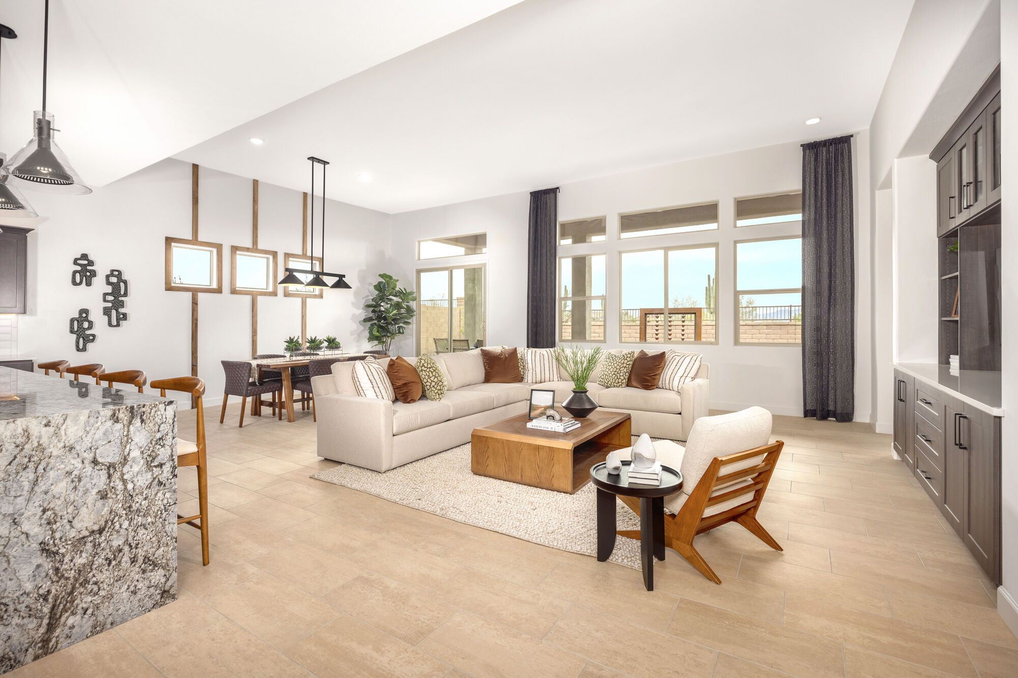 Oxford Model Home - Greatroom (alt view)