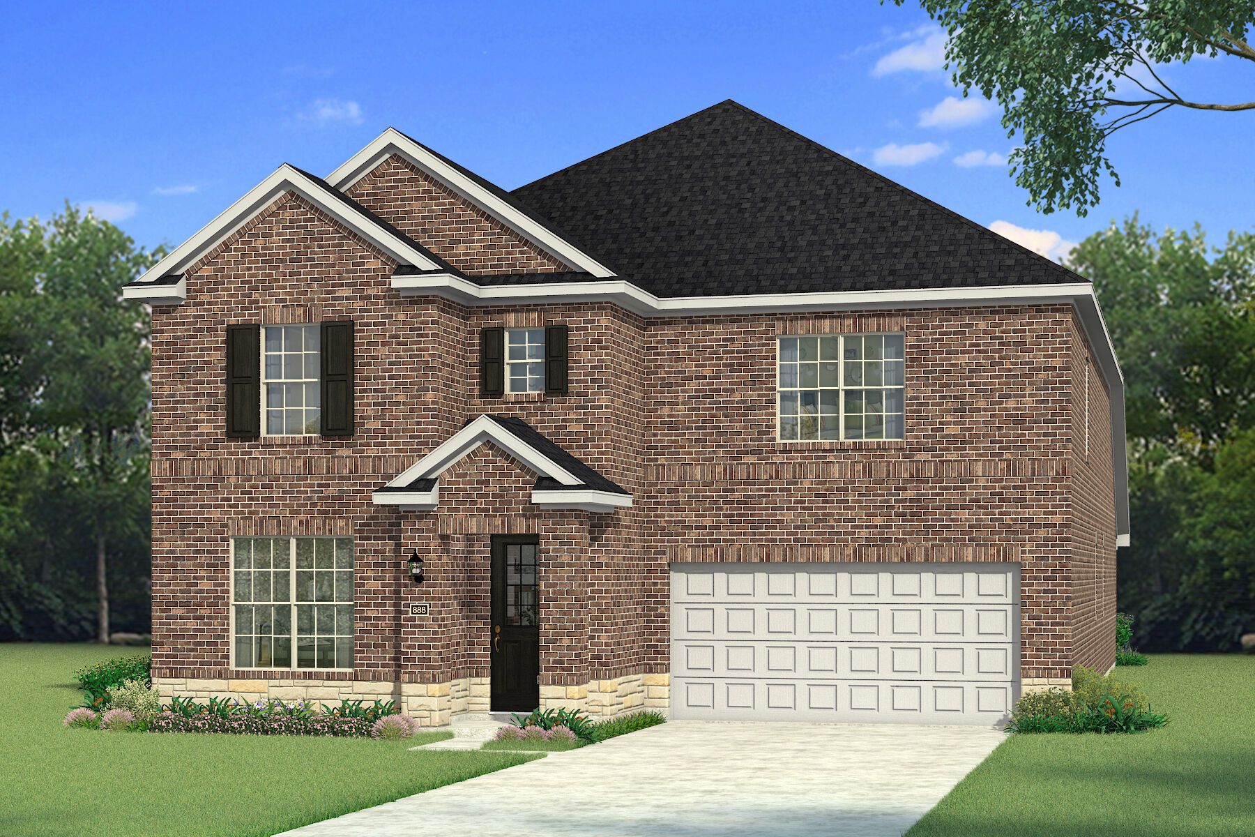 The Julieta II - Traditional 2 Elevation