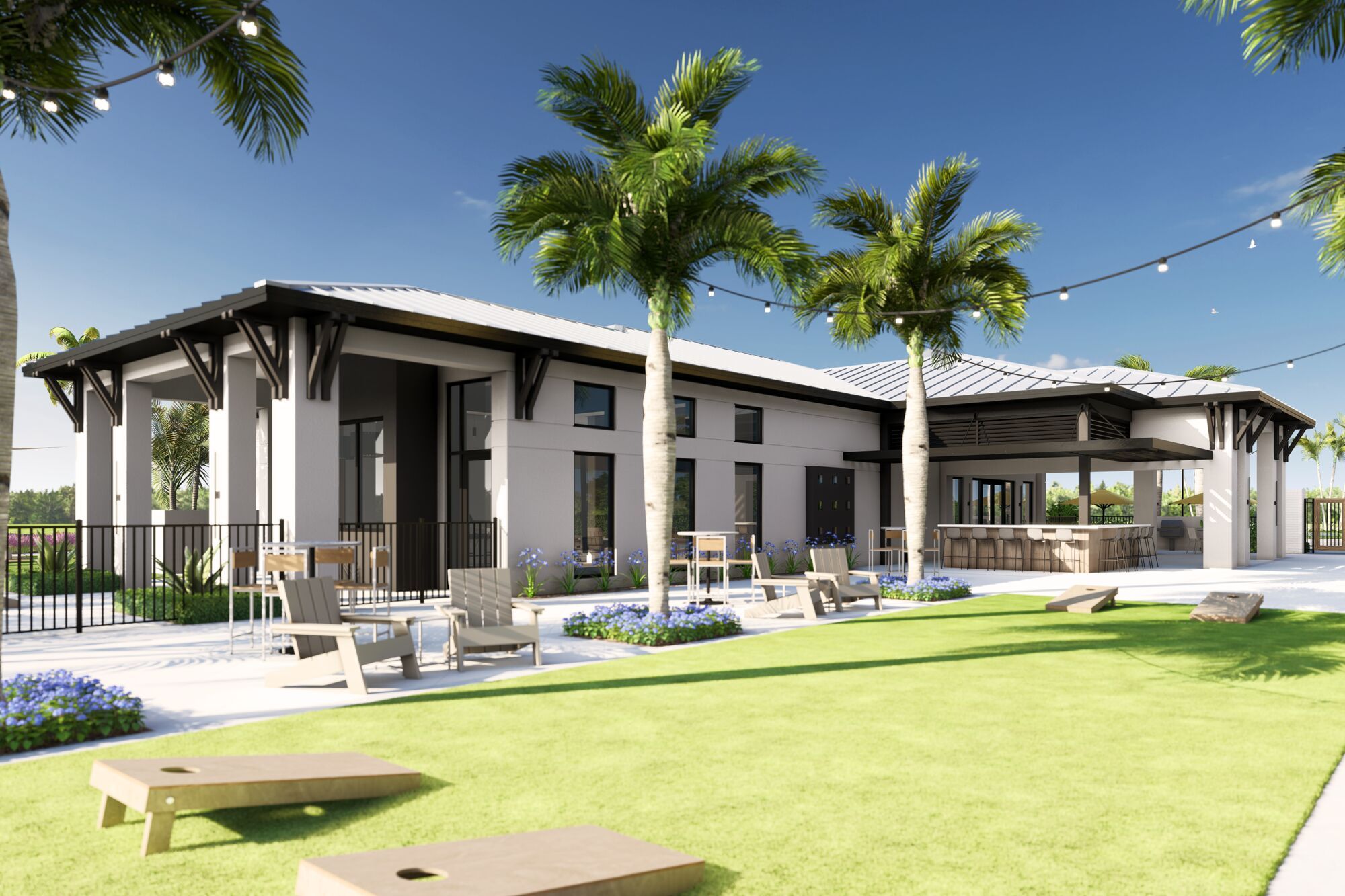 Future second amenity center - preliminary illustration