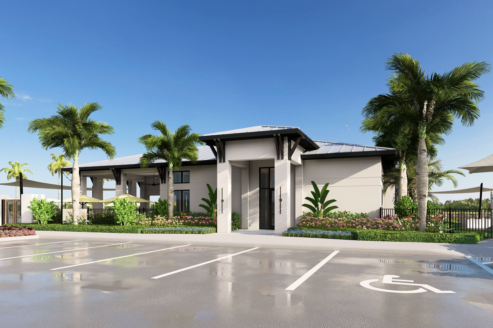 Future second amenity center - preliminary illustration