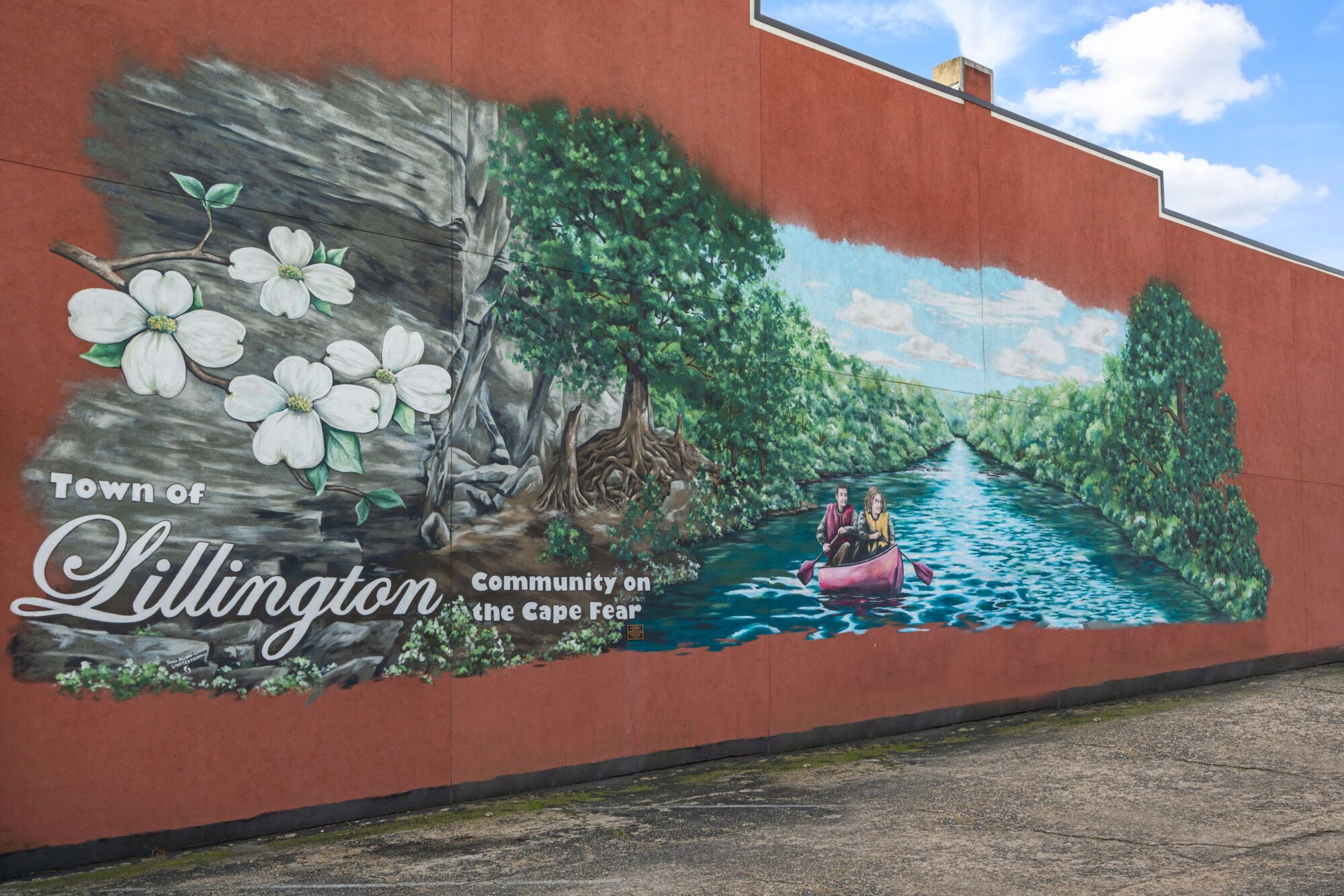 A short drive to downtown Lillington