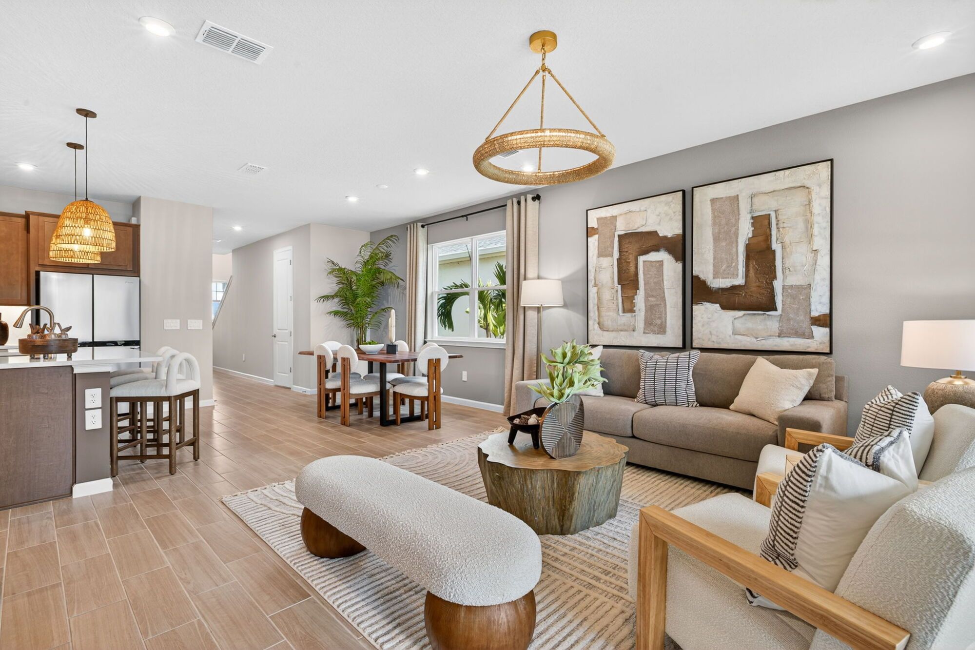 Bright and open layouts