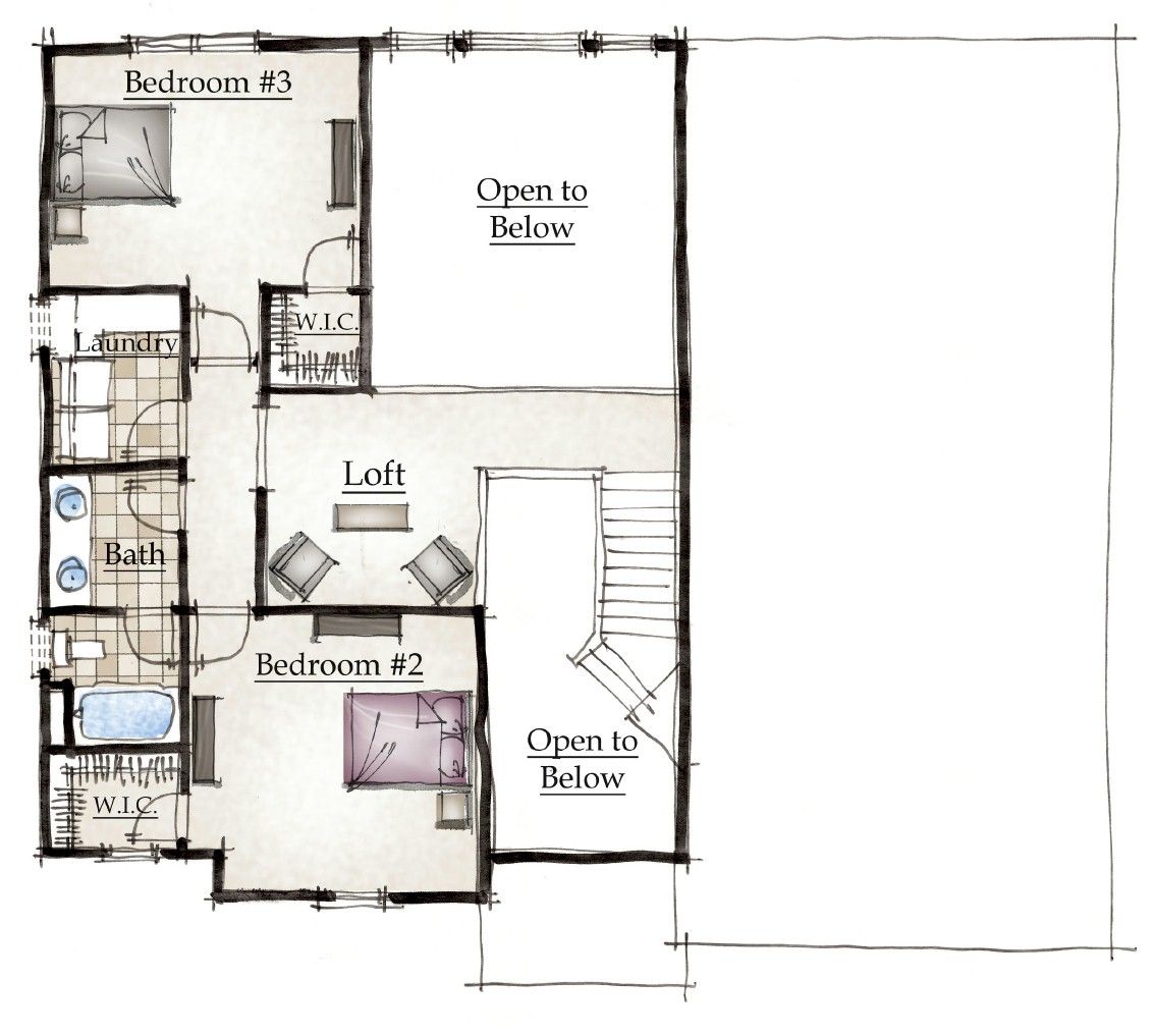 Welcome to the Waverly. This wonderful first floor master plan offers an array of possibilities. A flex room off the foyer can be either a study or an additional bedroom. The open concept of the two story Great Room to the Dining and Kitchen make it a won