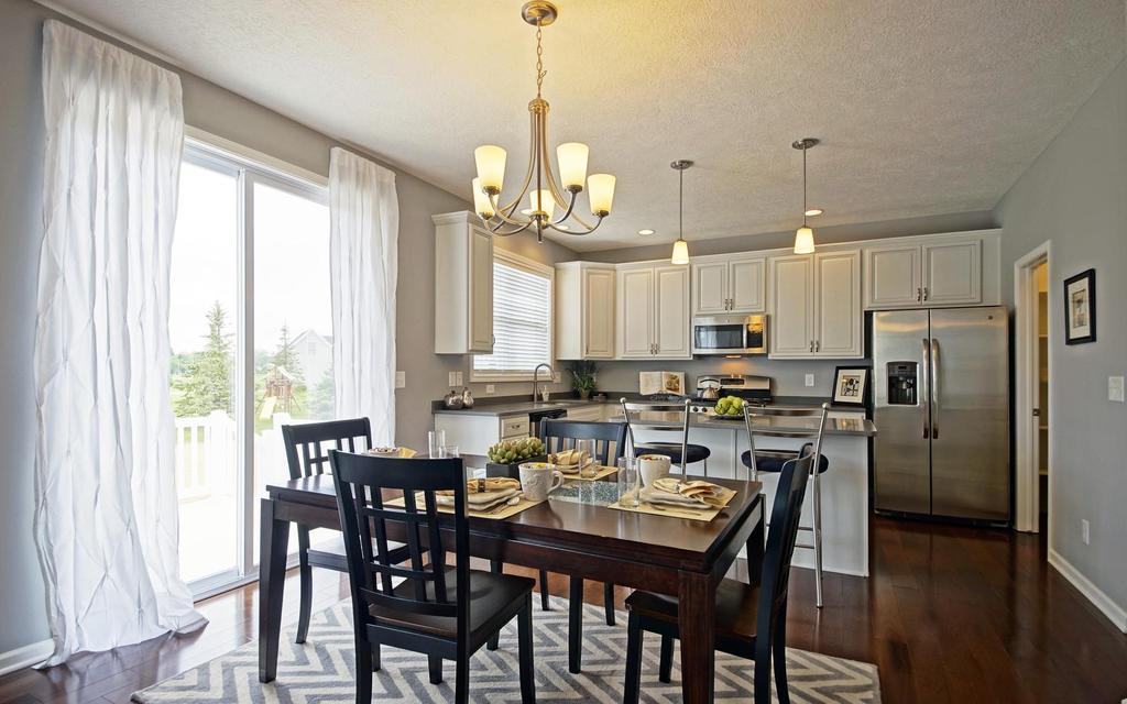 Welcome to the Waverly. This wonderful first floor master plan offers an array of possibilities. A flex room off the foyer can be either a study or an additional bedroom. The open concept of the two story Great Room to the Dining and Kitchen make it a won