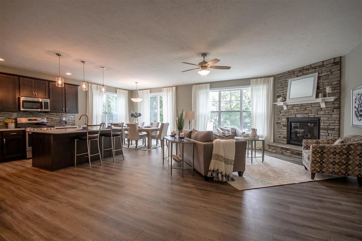 Welcome to the Norway. This fabulous new floor plan has a little bit of everything. A spacious foyer offers access to the guest suite, the study and the living area of the home. The open concept of the Great Room, Formal Dining, Cafe and gourmet kitchen, 