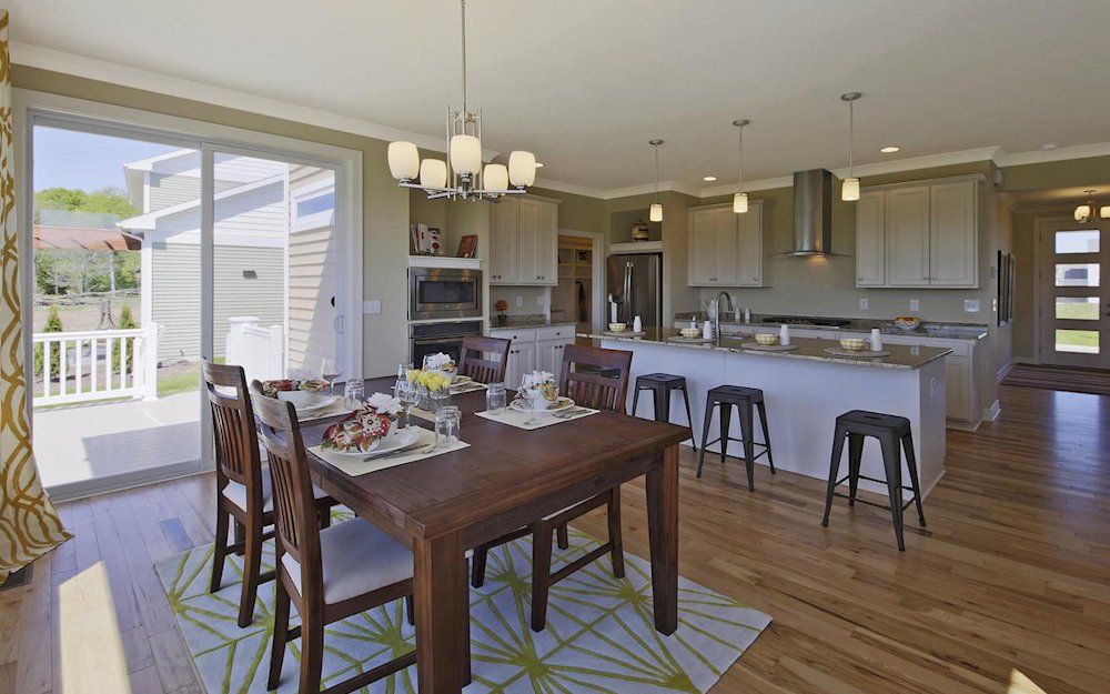 Welcome to the Newton. This home has a little bit of everything - from the first floor flex room (which can be a den or a bedroom) to the spacious Great Room, to the oversized dining area and well appointed kitchen, you will find it offers just what you n