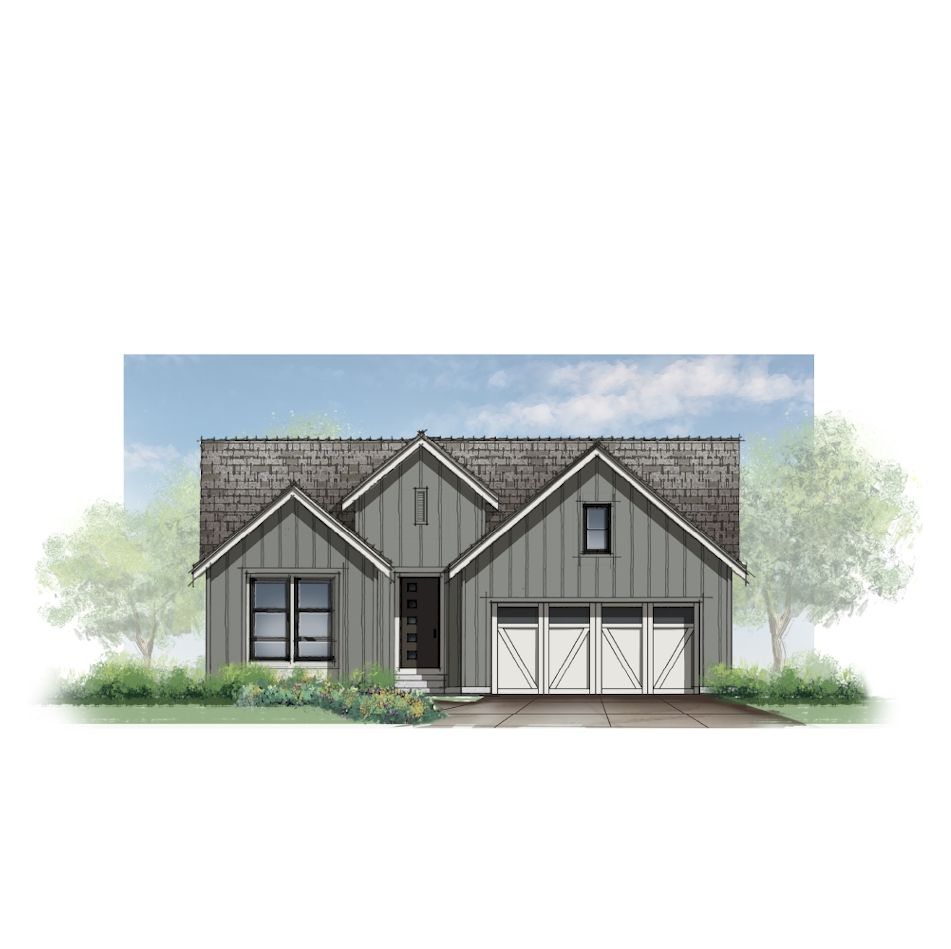 Newcastle Plan at Copper Creek in Haslett, MI by Mayberry Homes