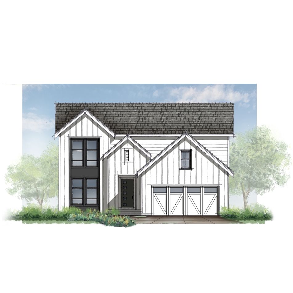 Newton Plan at Copper Creek in Haslett, MI by Mayberry Homes