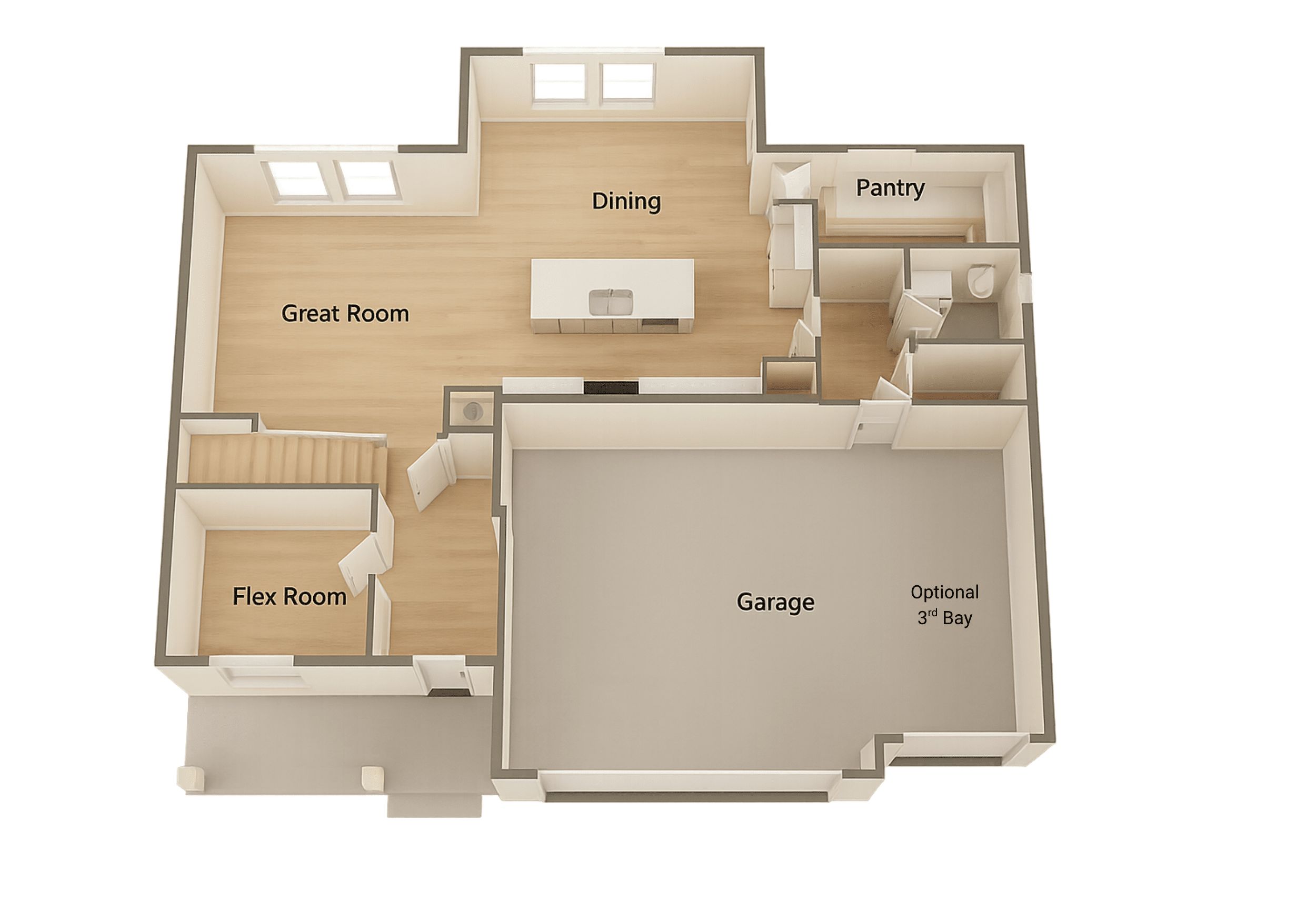 The Newton in Silverleaf (Classic)