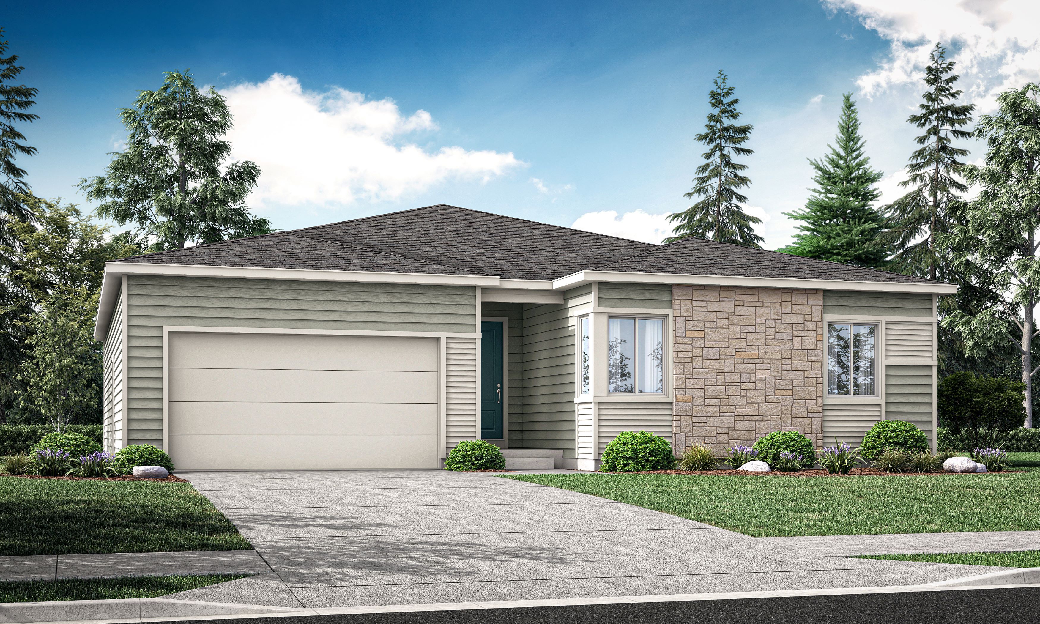 Bristol Plan at Mayberry in Ellicott, CO by Mayberry Communities