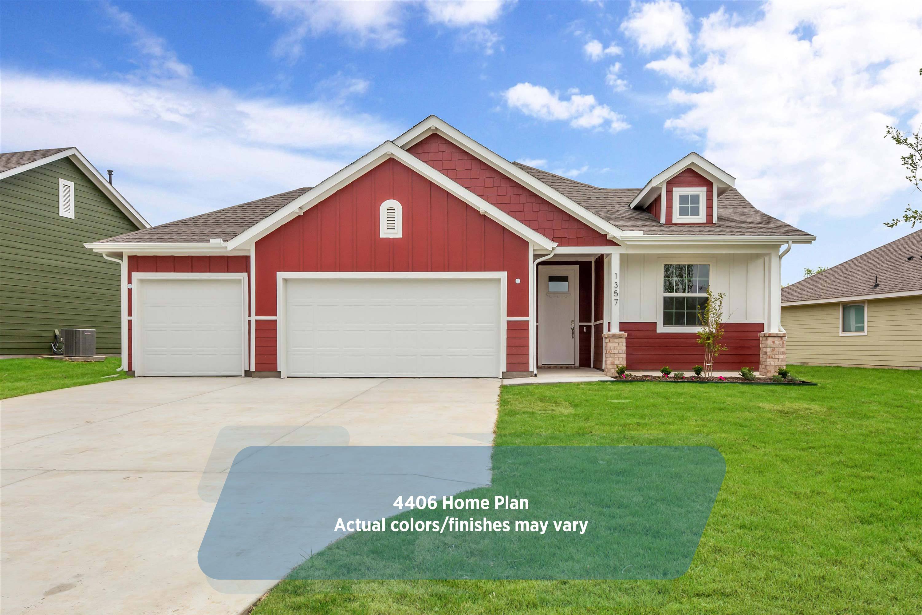 4406 Plan at Sable Creek in Sanger, TX by McClintock Homes