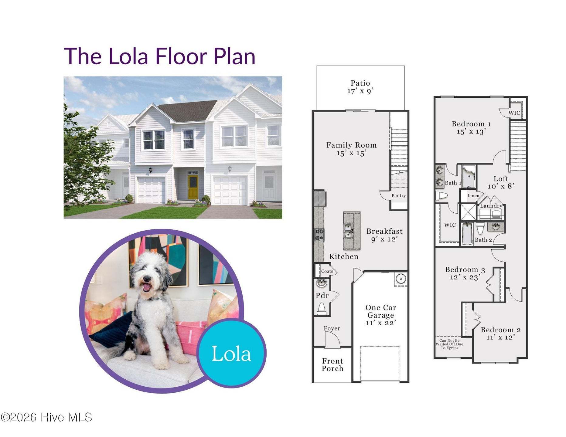 7122 Fisk Drive, # 93 (Lola)