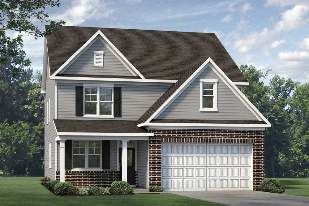 Finley Plan at Alder Creek in Benson, NC by McKee Homes