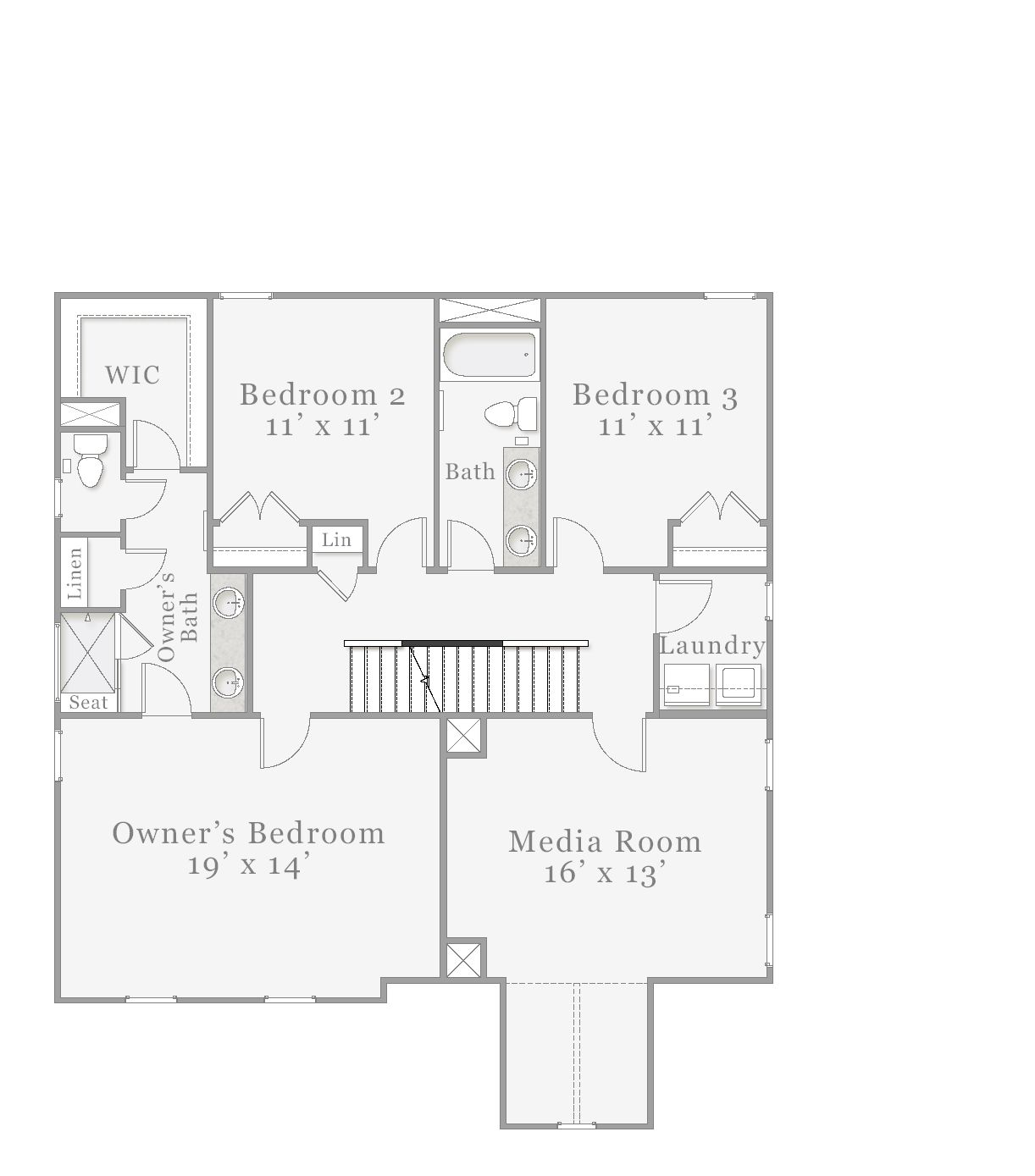 Optional Stairs to Third Floor