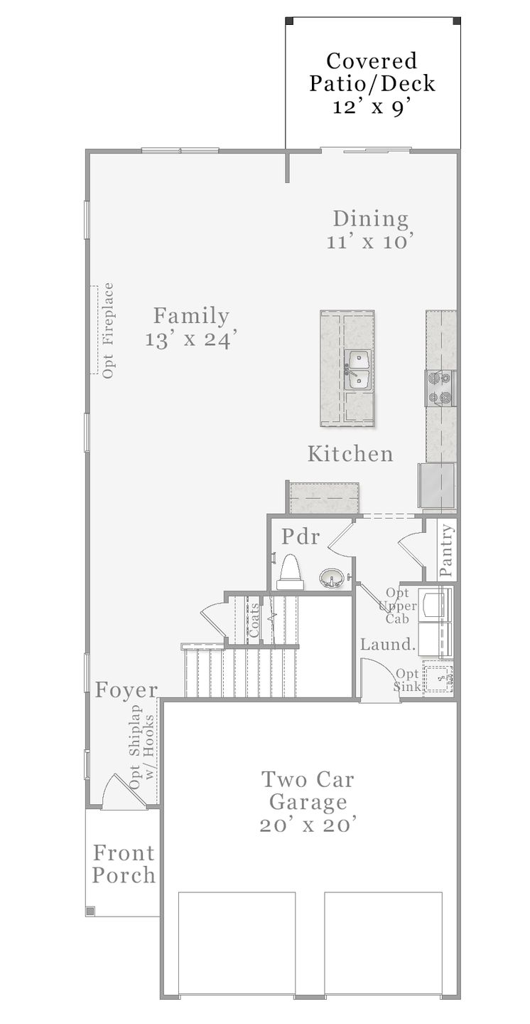 Optional - Covered Deck / Patio
