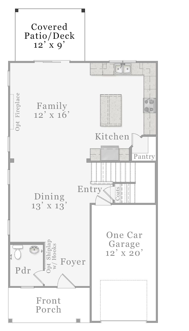 Optional - Covered Deck / Patio