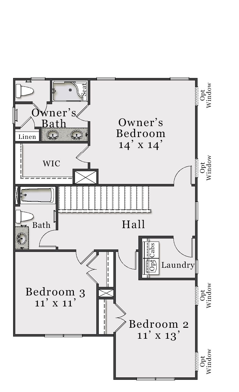 Second Floor A & C