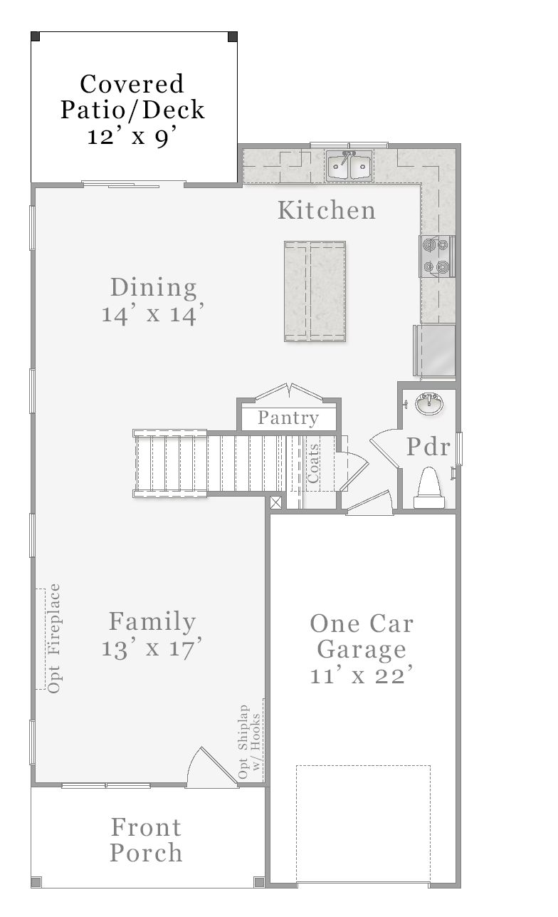 Optional - Covered Deck / Patio