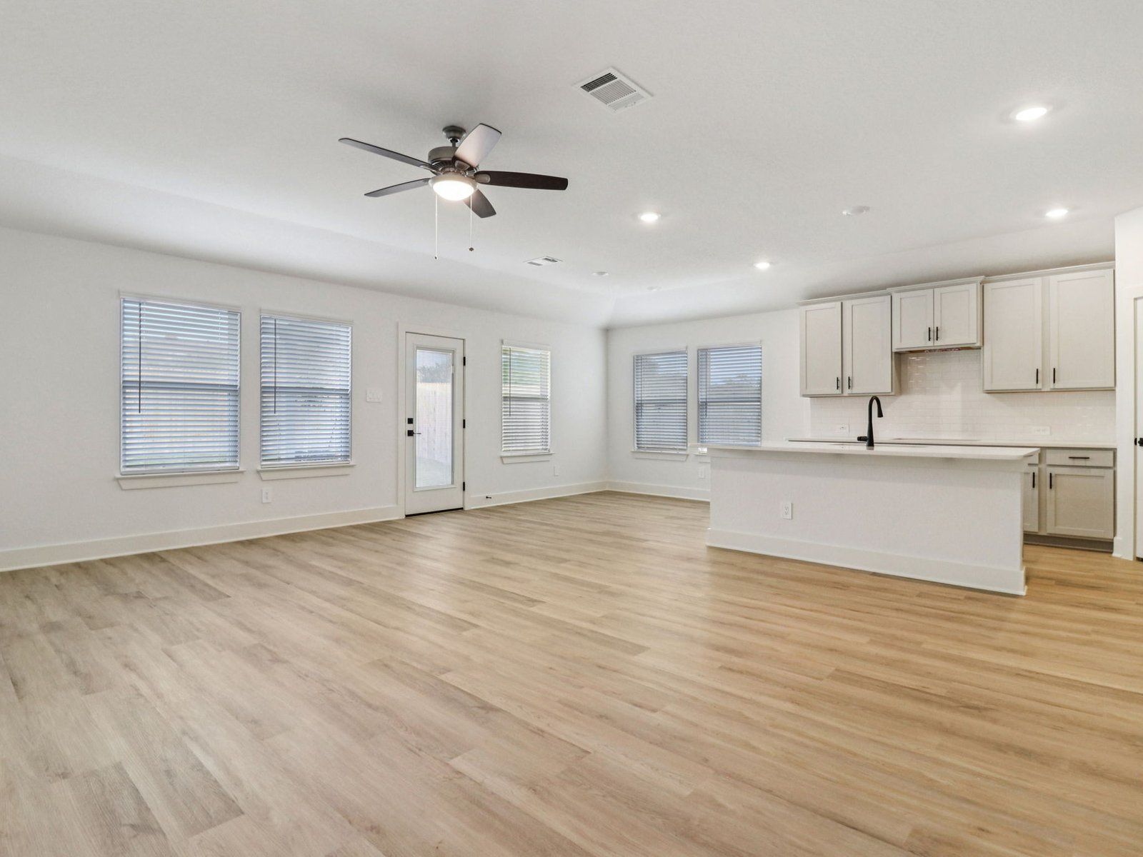 Living Room and Kitchen