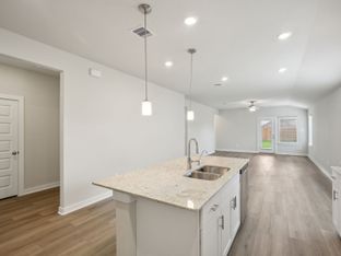 The Hughes (841) - Heights of Barbers Hill: Mont Belvieu, Texas - Meritage Homes