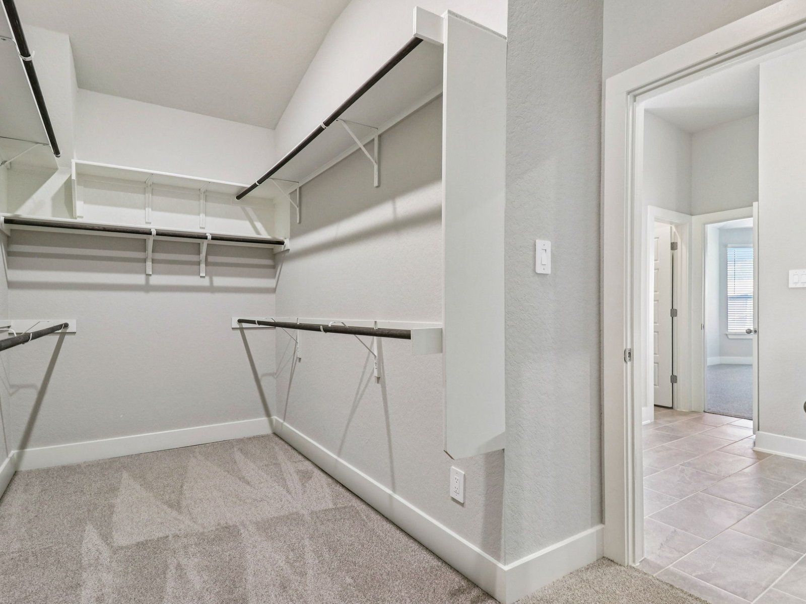 Primary Suite Walk-In Closet