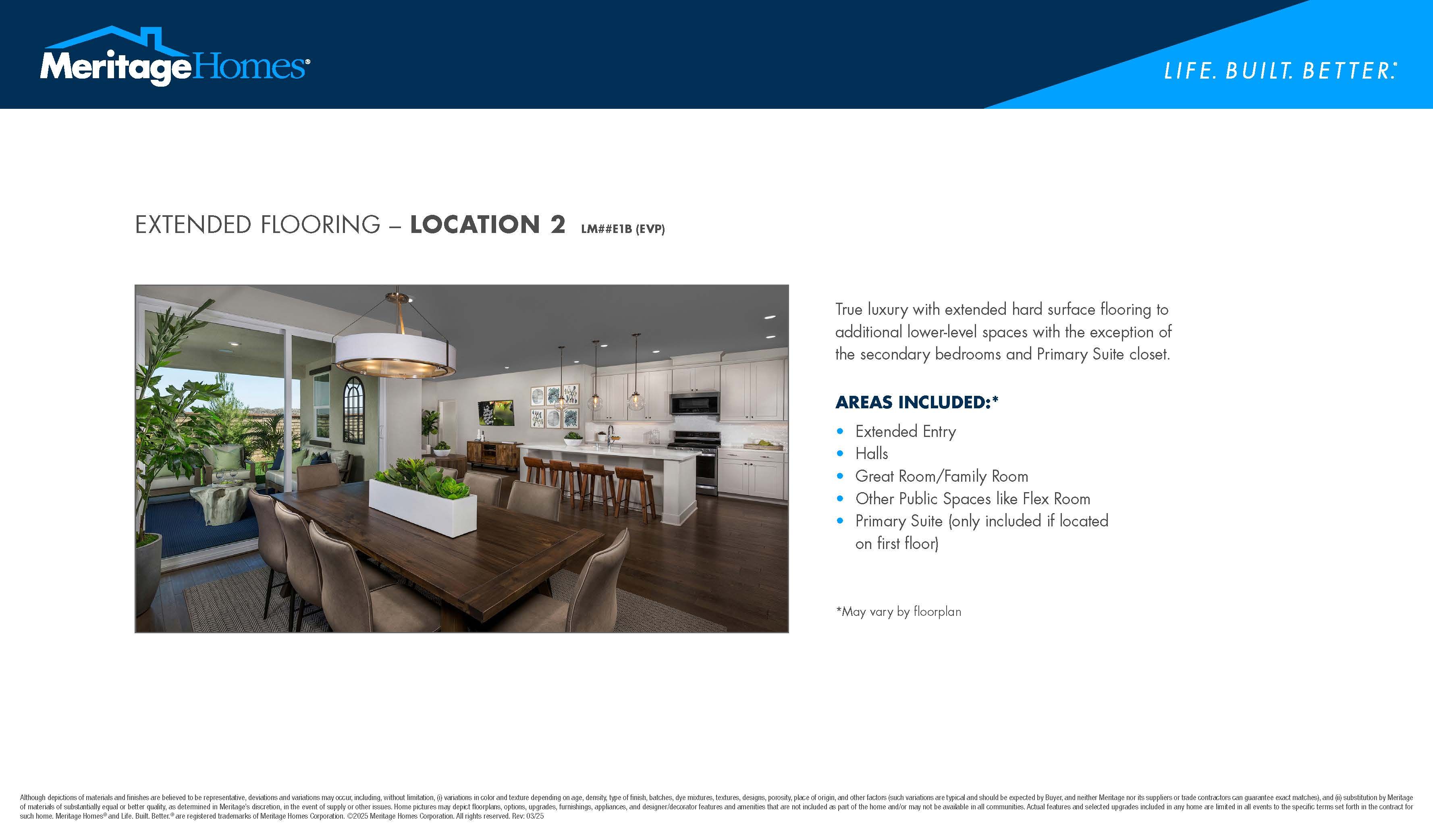 The Hartlee - Ashford Park - Texana Series: Corinth, Texas - Meritage Homes