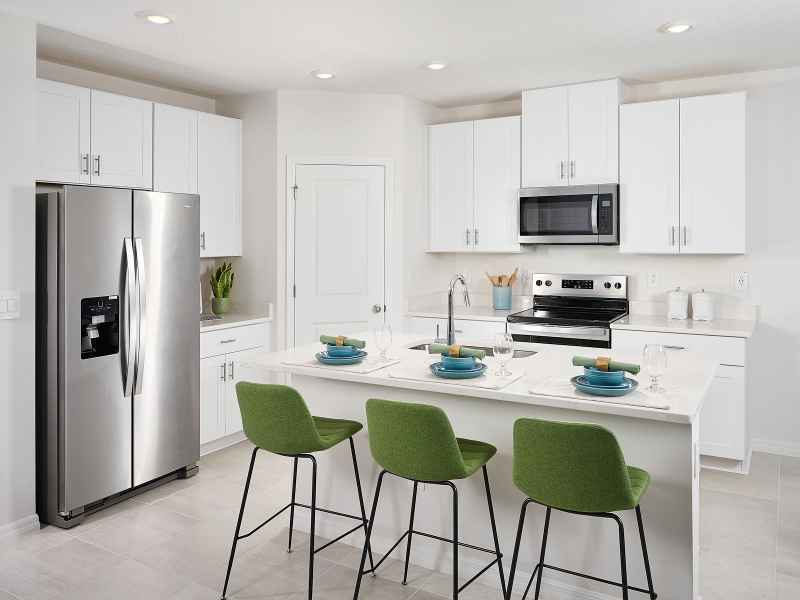 Open Kitchen in the Bluebell model at Benton Hills.